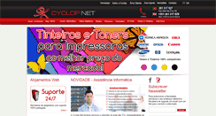 Desktop Screenshot of cyclopnet.pt